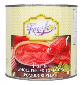 Freshos Premium Whole Peeled Tomatoes Pomodori Pelati  Tin  2550 grams